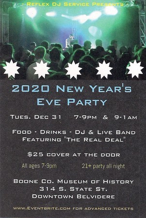 2020 New Year's Eve Party, Belvidere, Illinois, United States