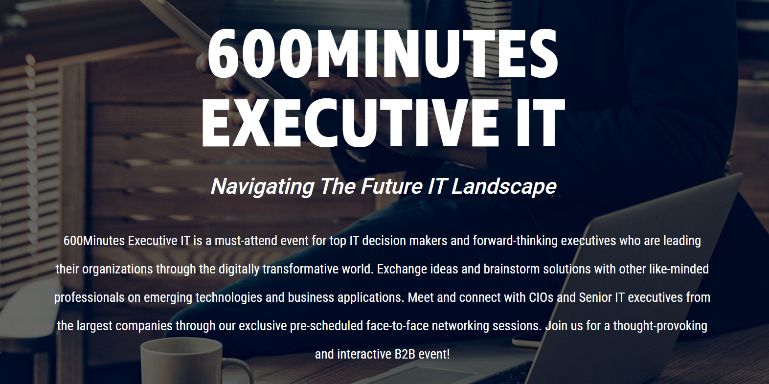 600Minutes Executive IT, ROTTERDAM, Netherlands