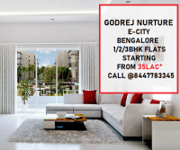 Starting Price 35 Lacs* - Godrej Nurture E City In Bangalore