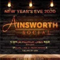 Ainsworth Social New Years Eve Party 2020