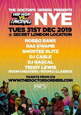 Hip-Hop vs RnB - New Year's Eve, London, United Kingdom