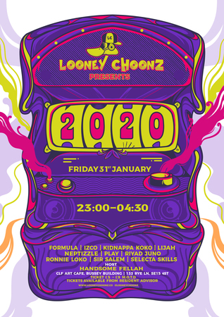 Looney Choonz presents 2020, London, England, United Kingdom