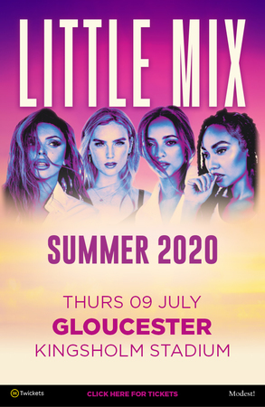 Little Mix live at Kingsholm Stadium, Gloucester on Thursday 9 July 2020!, Gloucester, England, United Kingdom
