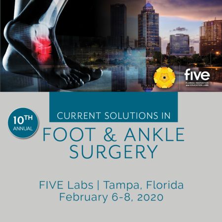 10th Annual Current Solutions in Foot and Ankle Surgery, Hillsborough, Florida, United States