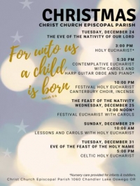 Christmas at Christ Church Episcopal Parish