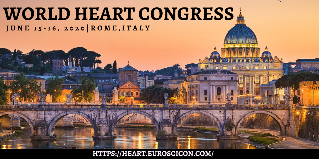 World Heart Congress 2020, Rome, Lazio, Italy