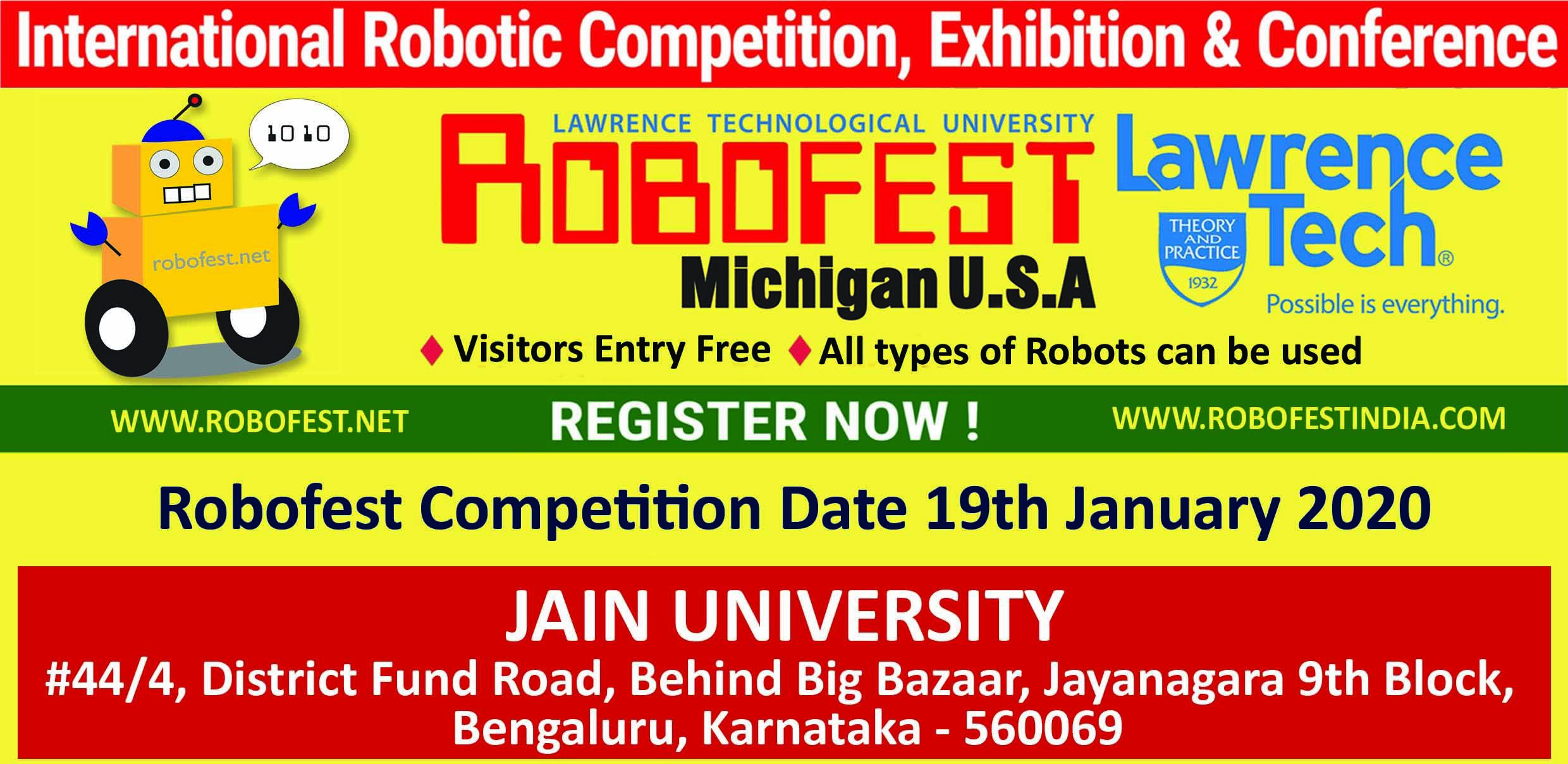 International Robotic Competition 2020, Bangalore, Karnataka, India