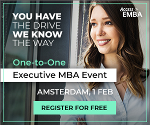 Exclusive Executive MBA Event in Amsterdam in February!, Amsterdam, Noord-Holland, Netherlands