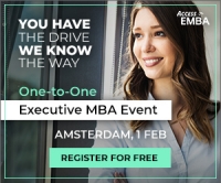 Exclusive Executive MBA Event in Amsterdam in February!