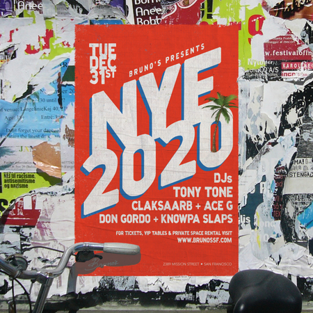 Bruno's New Years Eve 2020 | DJs Tony Tone and CLAKSAARB w/ Motown On Mondays, San Francisco, California, United States