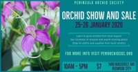 Peninsula Orchid Society Show and Sale