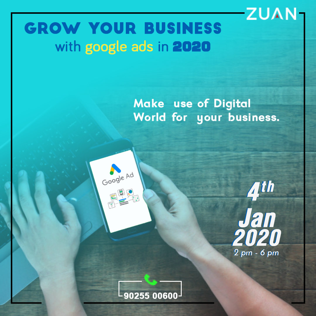 Grow your business with google ads in 2020, Chennai, Tamil Nadu, India
