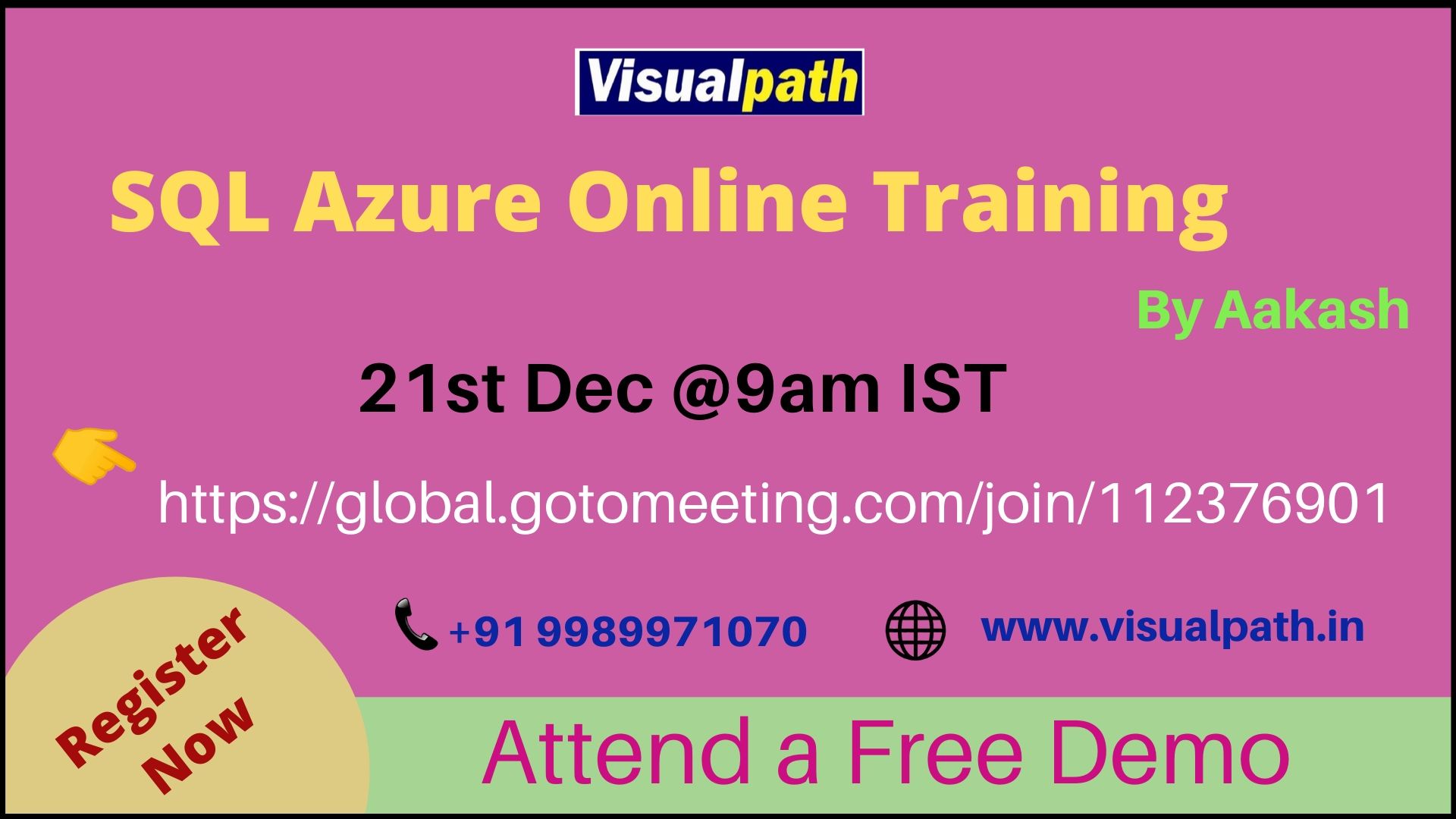 SQL Azure Online Training  | Azure SQL Training, Hyderabad, Andhra Pradesh, India