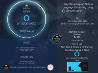 1 Day Workshop in DTU on Natural Language Processing with Alexa