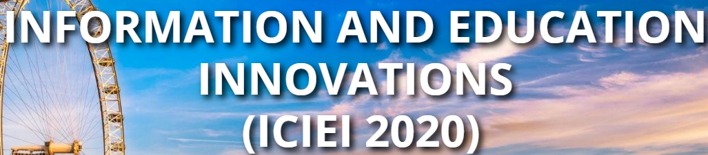 2020 The 5th International Conference on Information and Education Innovations (ICIEI 2020), London, England, United Kingdom