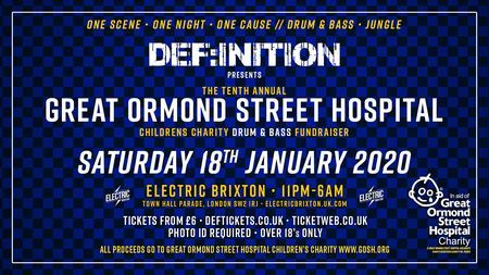 The Great Ormond Street Hospital DNB Fundraiser 2020, Greater London, England, United Kingdom