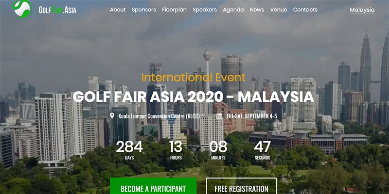 Golf Fair Asia 2020 - Malaysia (International Event), Kuala Lumpur, Malaysia