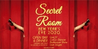 Secret Room NYC / New Years Eve 2020 Party
