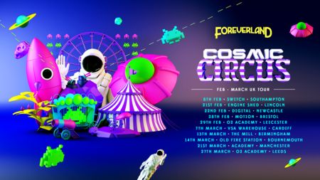 Foreverland Leicester . Cosmic Circus Rave, Leicester, United Kingdom