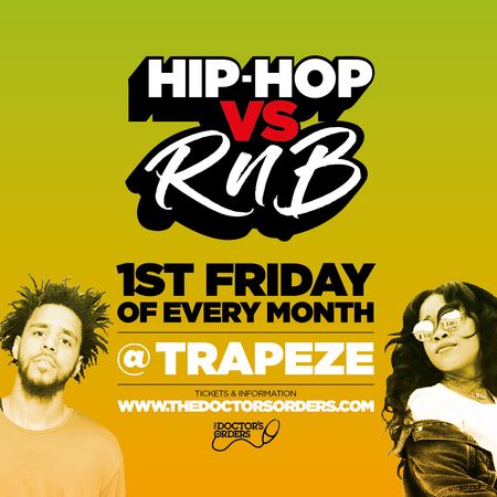 Hip-Hop vs RnB @ Trapeze, Fri 3rd Jan, London, United Kingdom