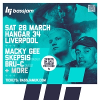 BassJam Presents: Macky Gee, Skepsis and Bru-C