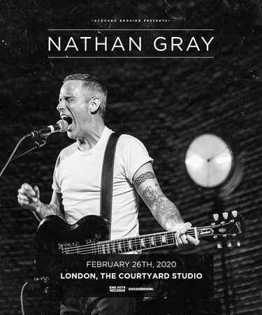 Nathan Gray at The Courtyard Studio, London, London, England, United Kingdom