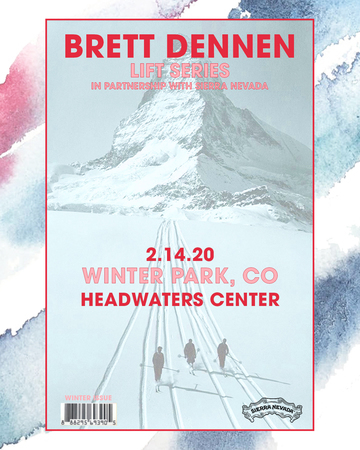 Concert: Brett Dennen Lift Series at Headwaters Center, Winter Park, United Kingdom