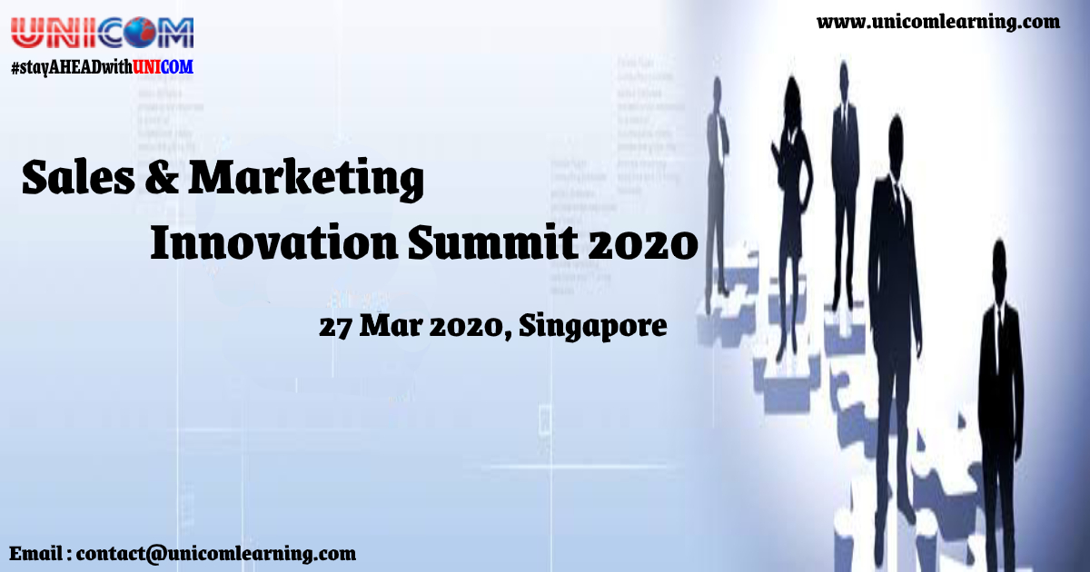 Sales & Marketing Innovation Summit 2020 - Singapore, Singapore, Central, Singapore
