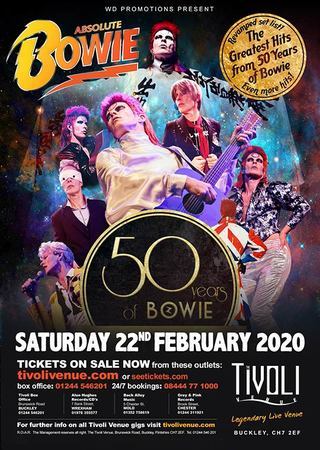 Absolute Bowie at Tivoli Buckley, Flintshire, Wales, United Kingdom