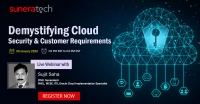 Join the live webinar Demystifying Cloud Security and Navigating a comprehensive approach to Business Requirements