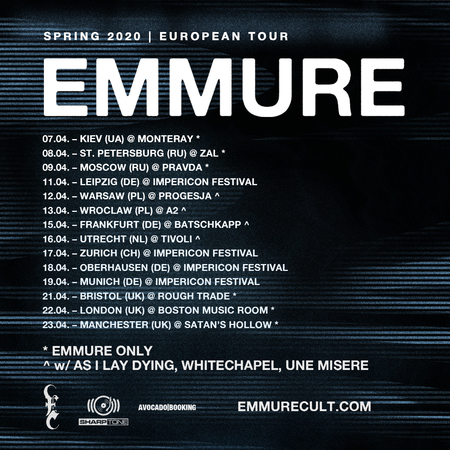Emmure at Boston Music Room - London, London, United Kingdom