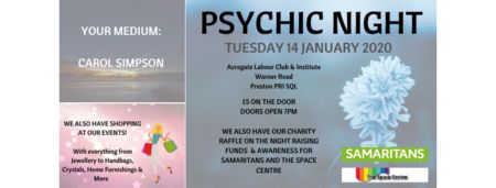 Psychic Nights - Acregate Club, Preston, Lancashire, United Kingdom