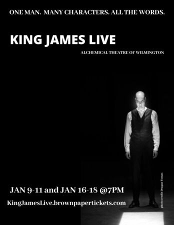 King James Live!  A solo performance of the Gospel According to Mark, Wilmington, North Carolina, United States
