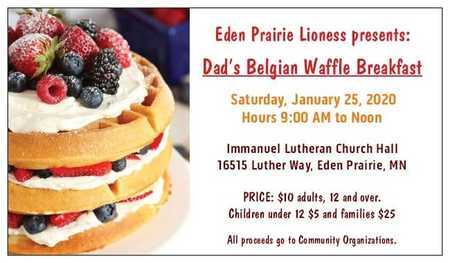 Belgian Waffle Breakfast, Eden Prairie, Minnesota, United States