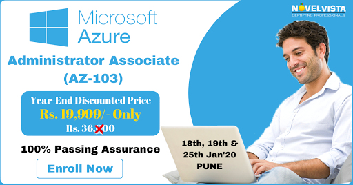 Microsoft Azure Admin Associate Training & Certification by NovelVista, Pune, Maharashtra, India