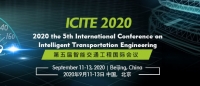2020 IEEE 5th International Conference on Intelligent Transportation Engineering (ICITE 2020)