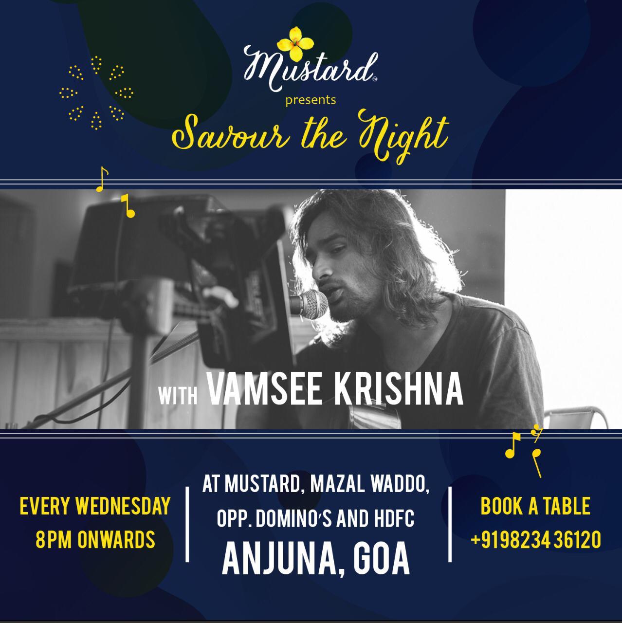 Savour the Night with Vamsee Krishna, North Goa, Goa, India