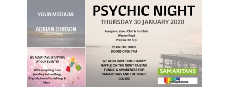 Psychic Nights - Acregate Club, Lancashire, England, United Kingdom