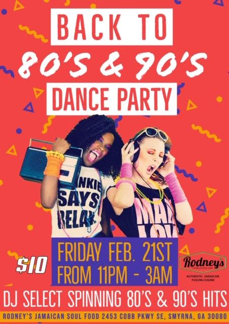 Back to 80s & 90s party, Cobb, Georgia, United States