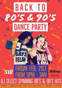 Back to 80s & 90s party