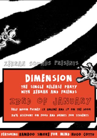 Zebrah Sounds Party - Live Indie Music - Half Moon Putney London Thu 23 Jan, Greater London, London, United Kingdom