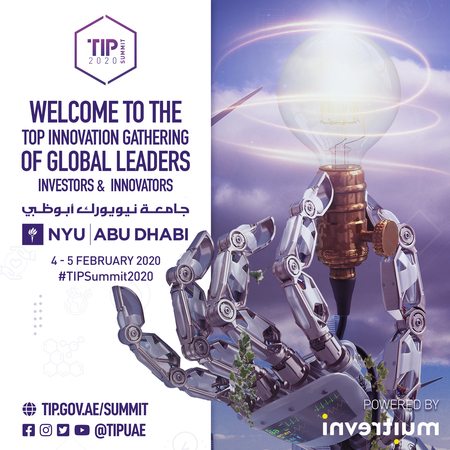 TIP SUMMIT 2020 - The Technology Innovation Pioneers Summit in Abu Dhabi, Abu Dhabi, United Arab Emirates