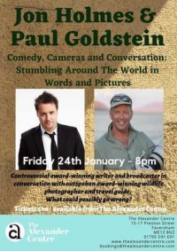 Jon Holmes and Paul Goldstein: Stumbling Around the World in Words and Pictures
