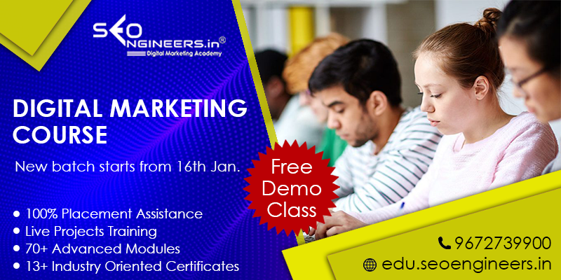 Advance Digital Marketing Course in Jaipur at SEO Engineers Academy, Jaipur, Rajasthan, India