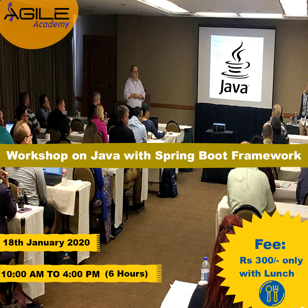 A Certified Workshop on JAVA with Spring Boot Framework in Ahmedabad, Ahmedabad, Gujarat, India