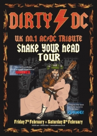 Dirty DC: ACDC Tribute Band Live at Half Moon Putney London Saturday 8 Feb
