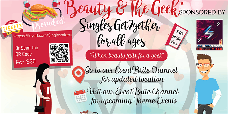 Beauty/Handsome & the Geek Singles Get2gether: Where smart is the NEW sexy, Arlington, Virginia, United States