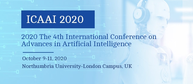 2020 The 4th International Conference on Advances in Artificial Intelligence (ICAAI 2020), London, England, United Kingdom