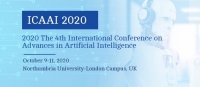 2020 The 4th International Conference on Advances in Artificial Intelligence (ICAAI 2020)
