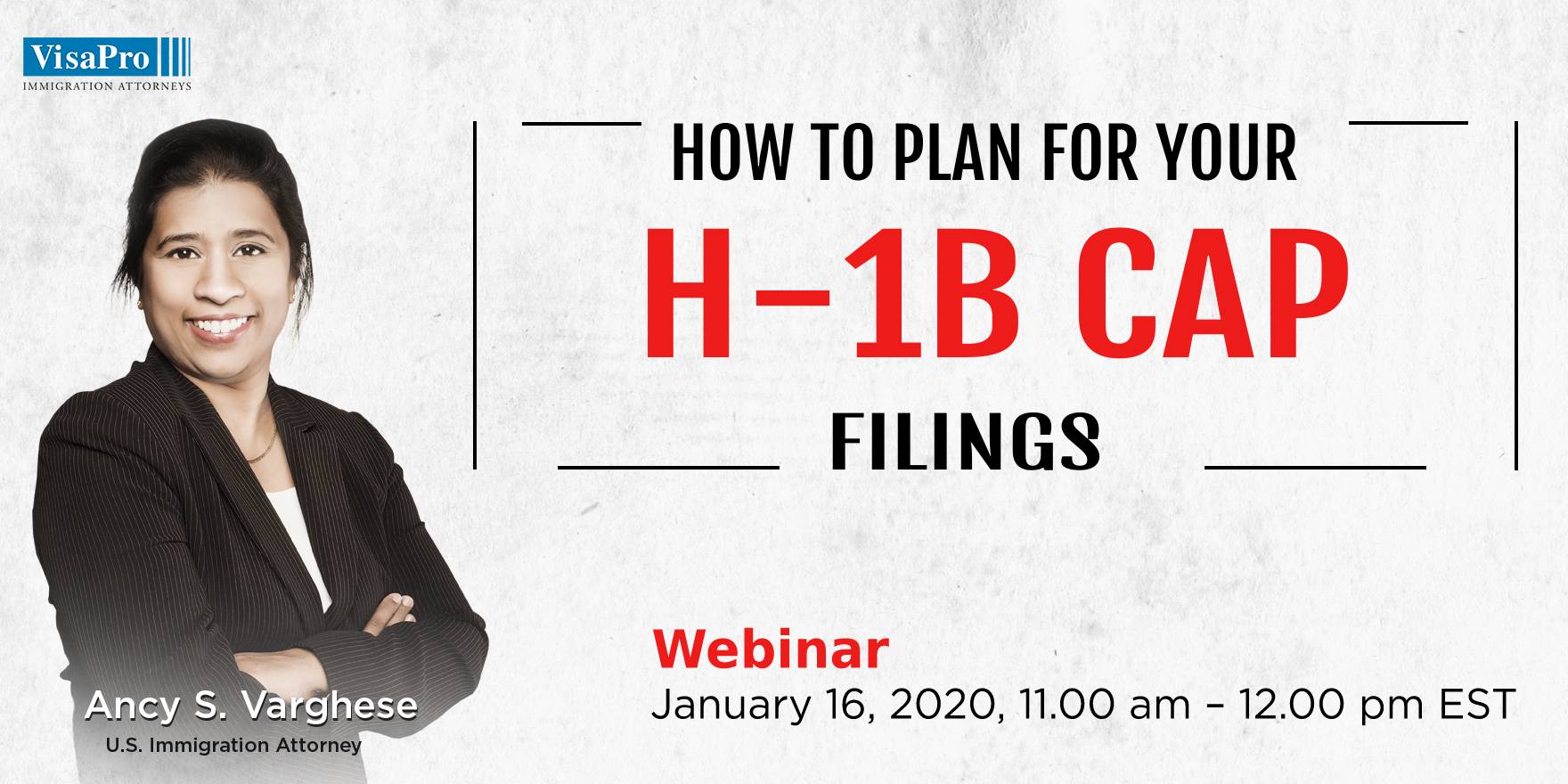 How To Properly Plan For Your H-1B Cap 2020 Filings?, New Orleans, Louisiana, United States